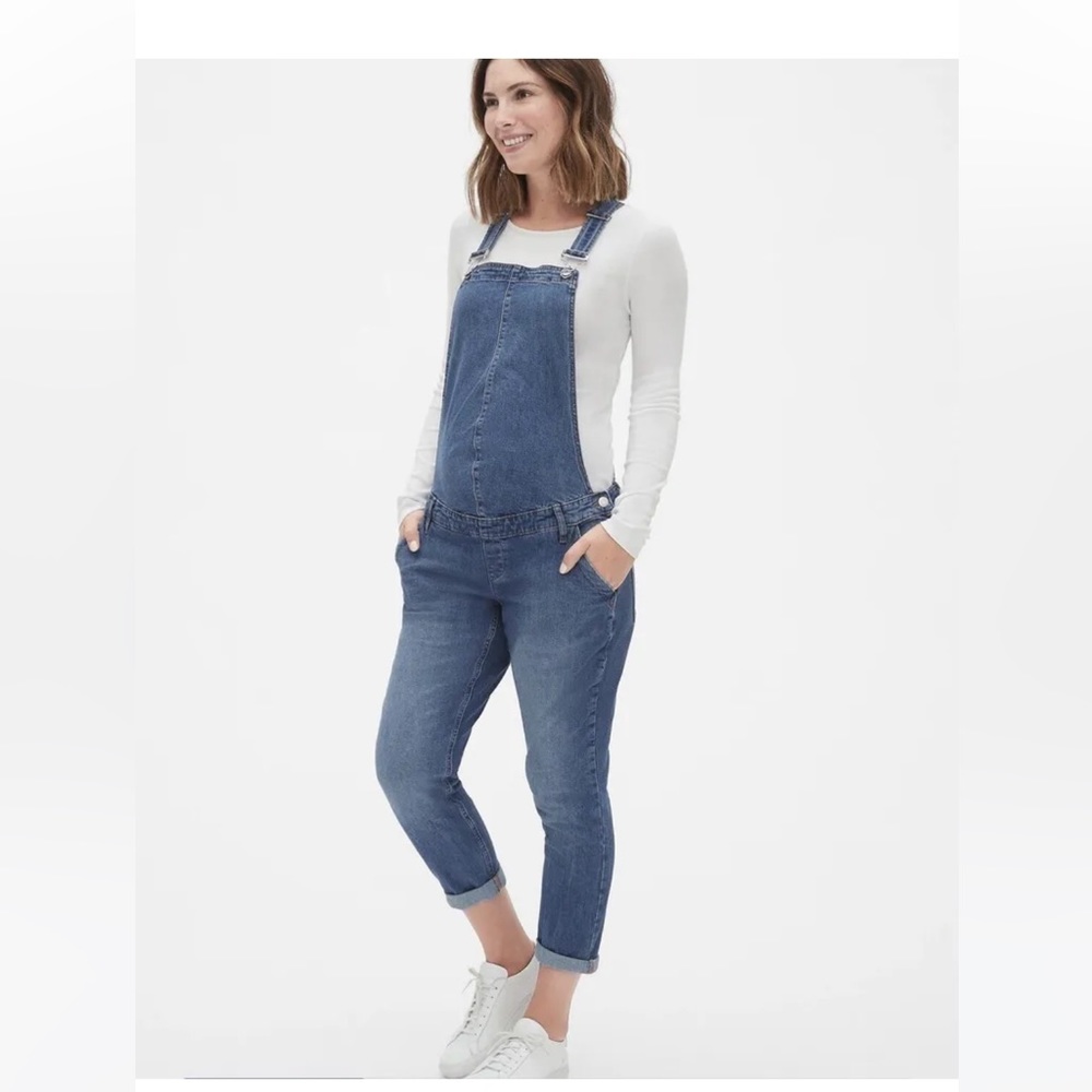 Gap Maternity Denim Overalls